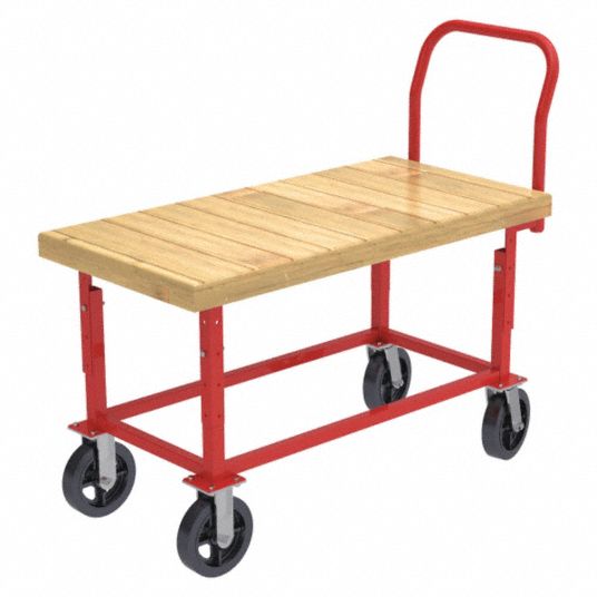 Work Height Platform Truck, 1800 lb Load Capacity Grainger