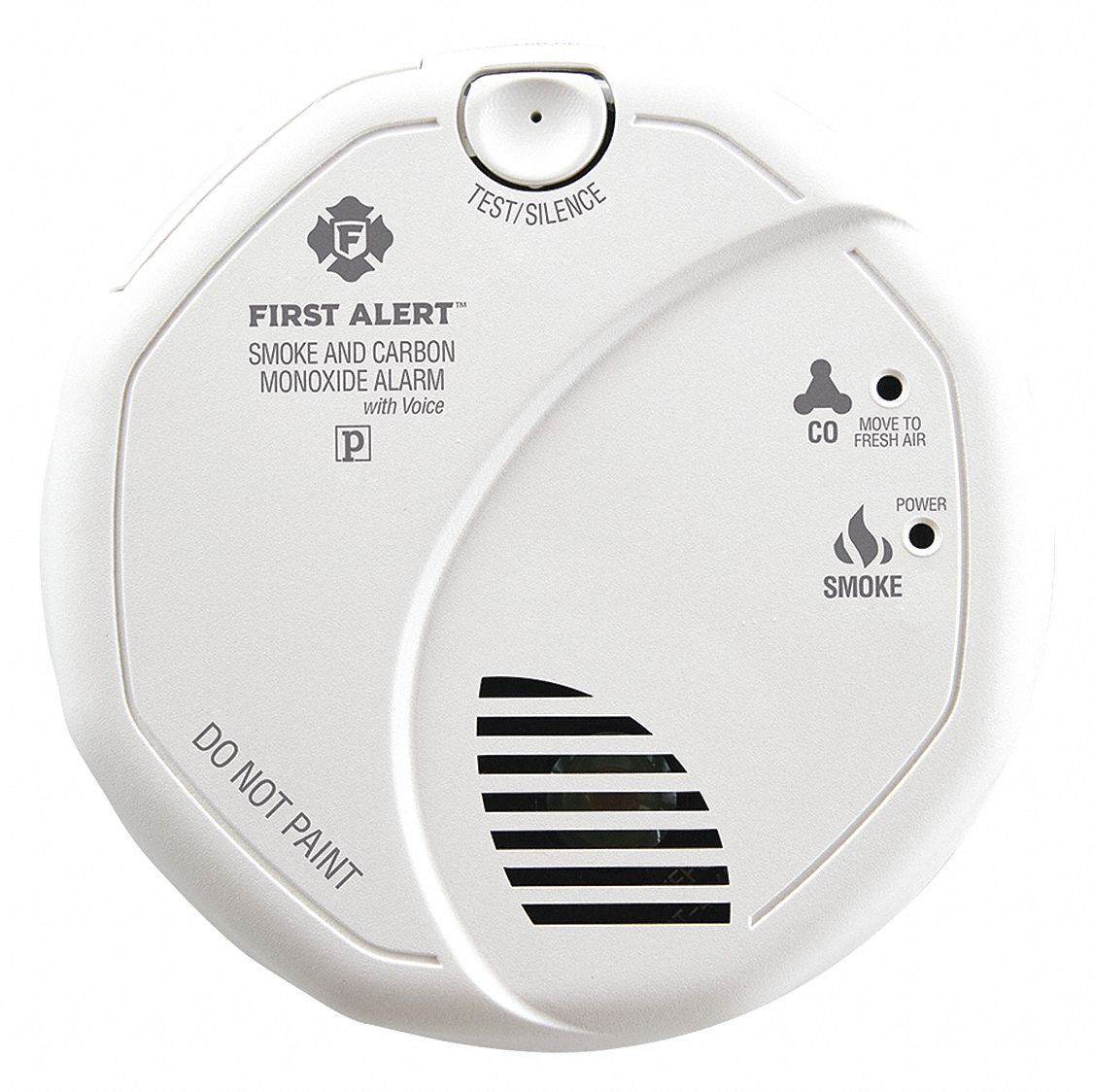 BRK 5 in Carbon Monoxide and Smoke Alarm with 85 dB 10 ft Audible