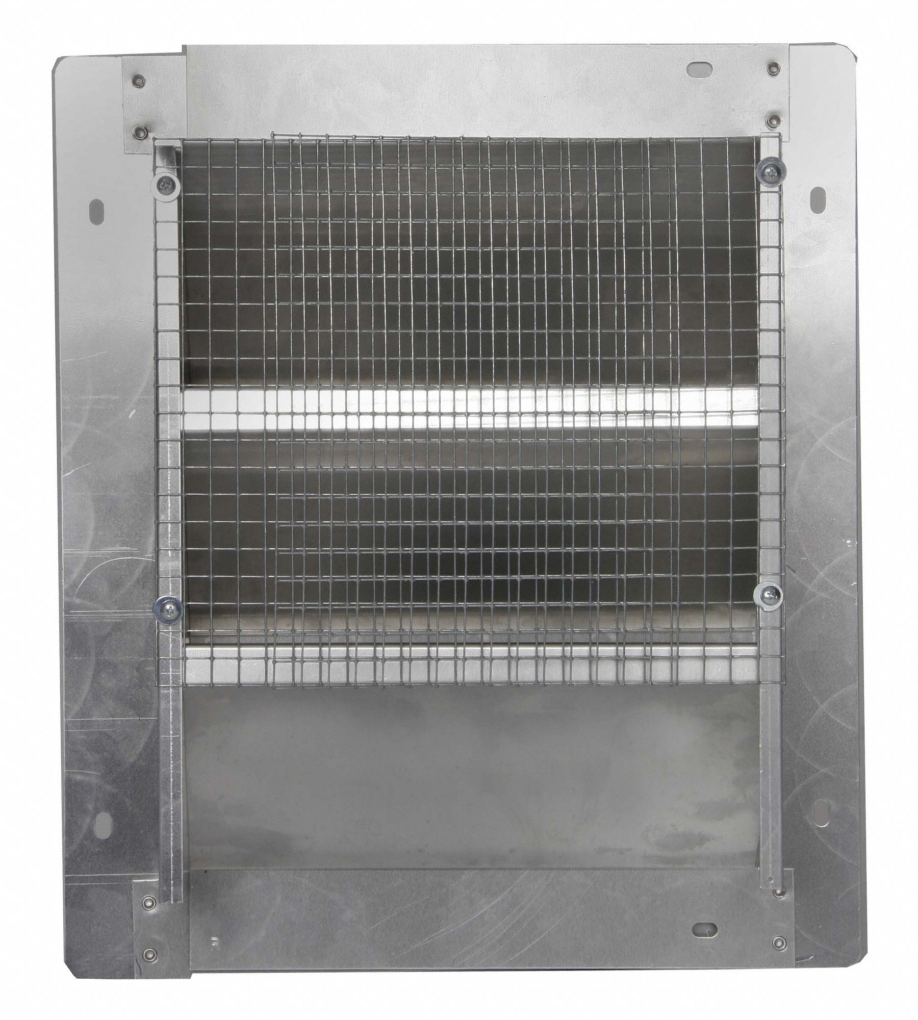 DAYTON Stationary Intake Louver, 24H x 36W Min. Wall Opening (In