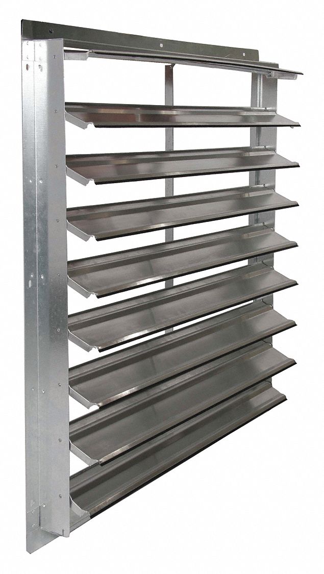 VOLET EXTRACTION,36 PO,ALUMINIUM