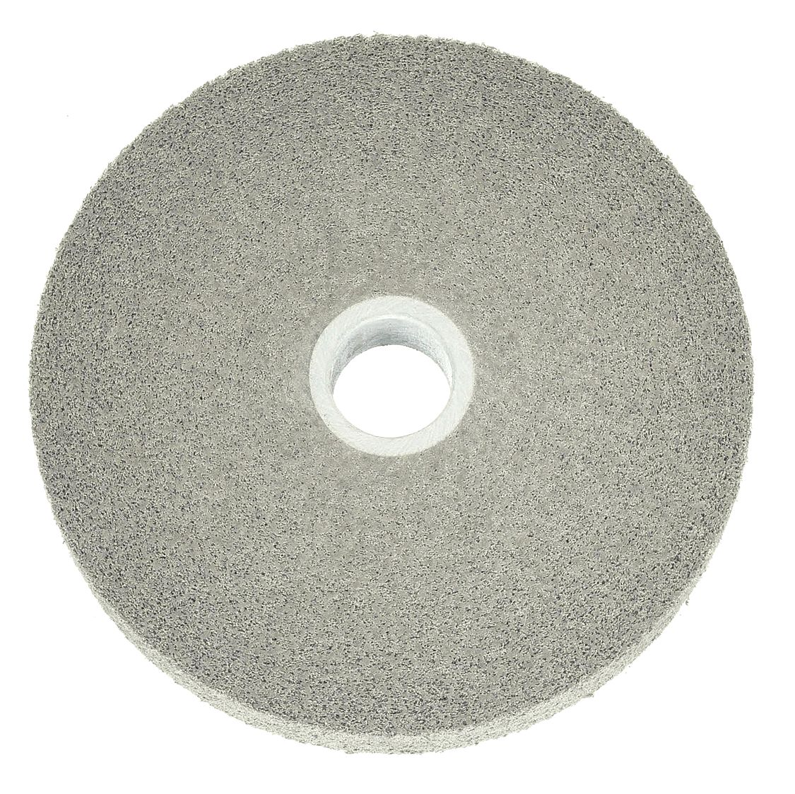 Convolute Wheel: 6 in Dia x 1 in W, 1 in Arbor, Silicon Carbide, Fine, Hard (9), 3 PK