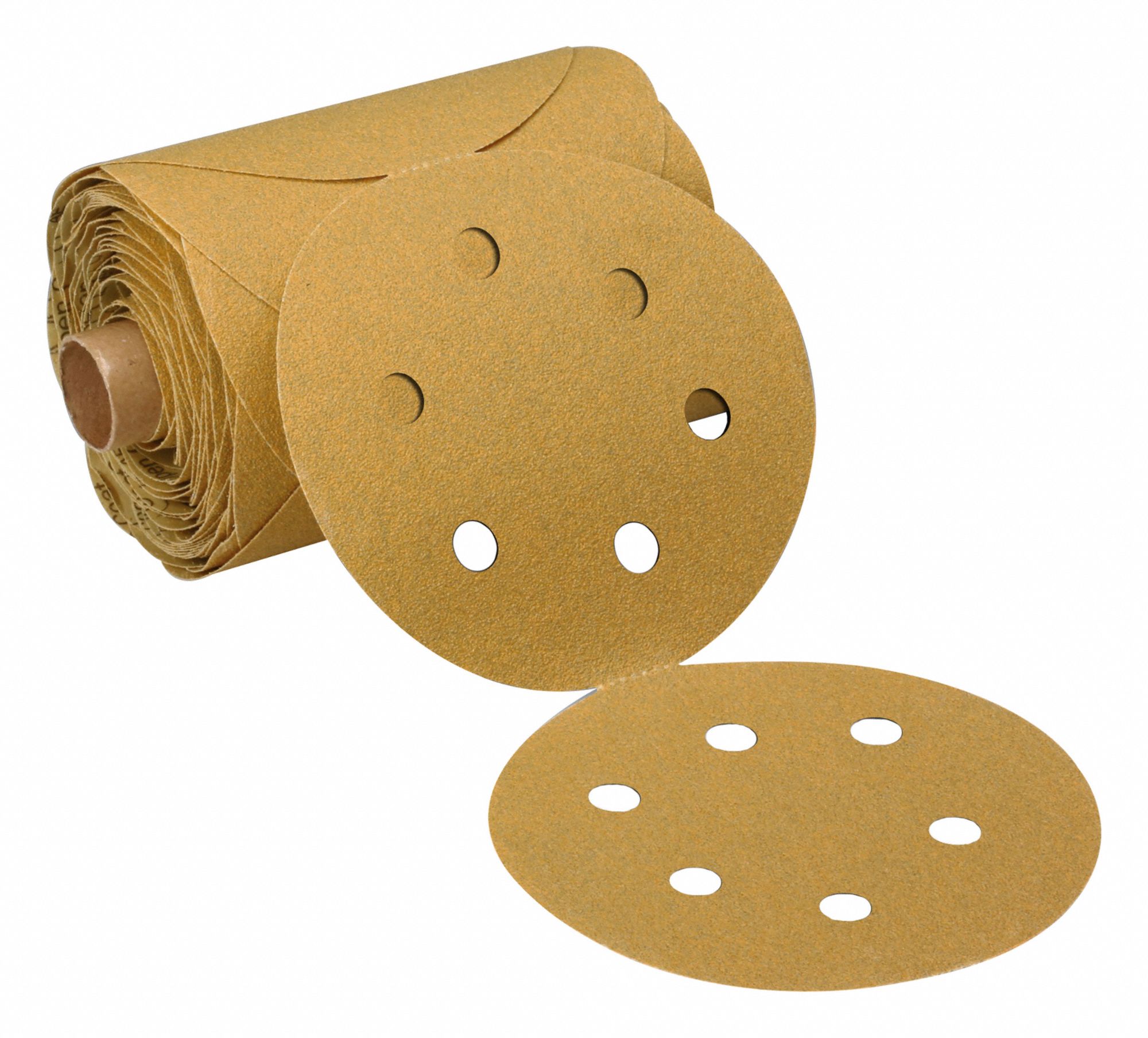 PSA Disc Roll, 6 Hole, 6 In, 80G, AlO, PK400