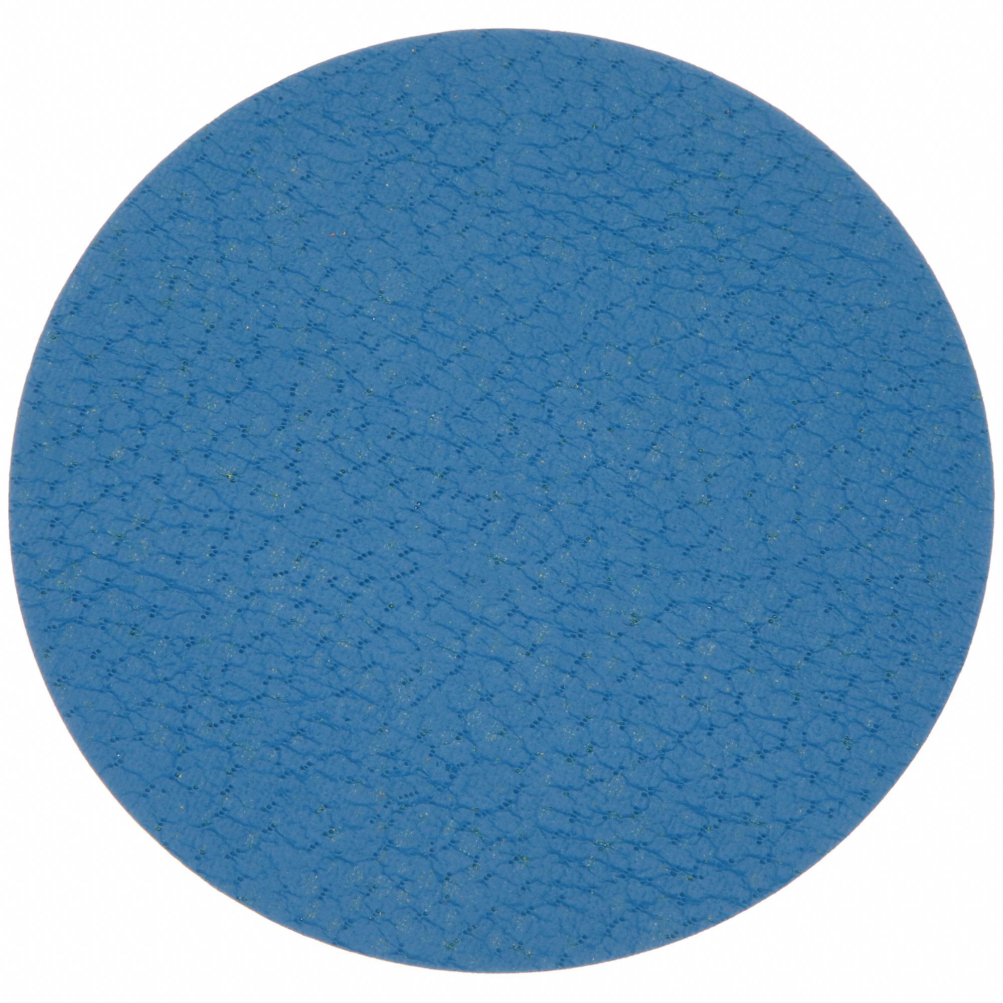 PSA Disc Backup Pad: 5 in Dia x 1/2 in T, 5/8"-11 Internal-Thread, Non-Vacuum, Medium Density