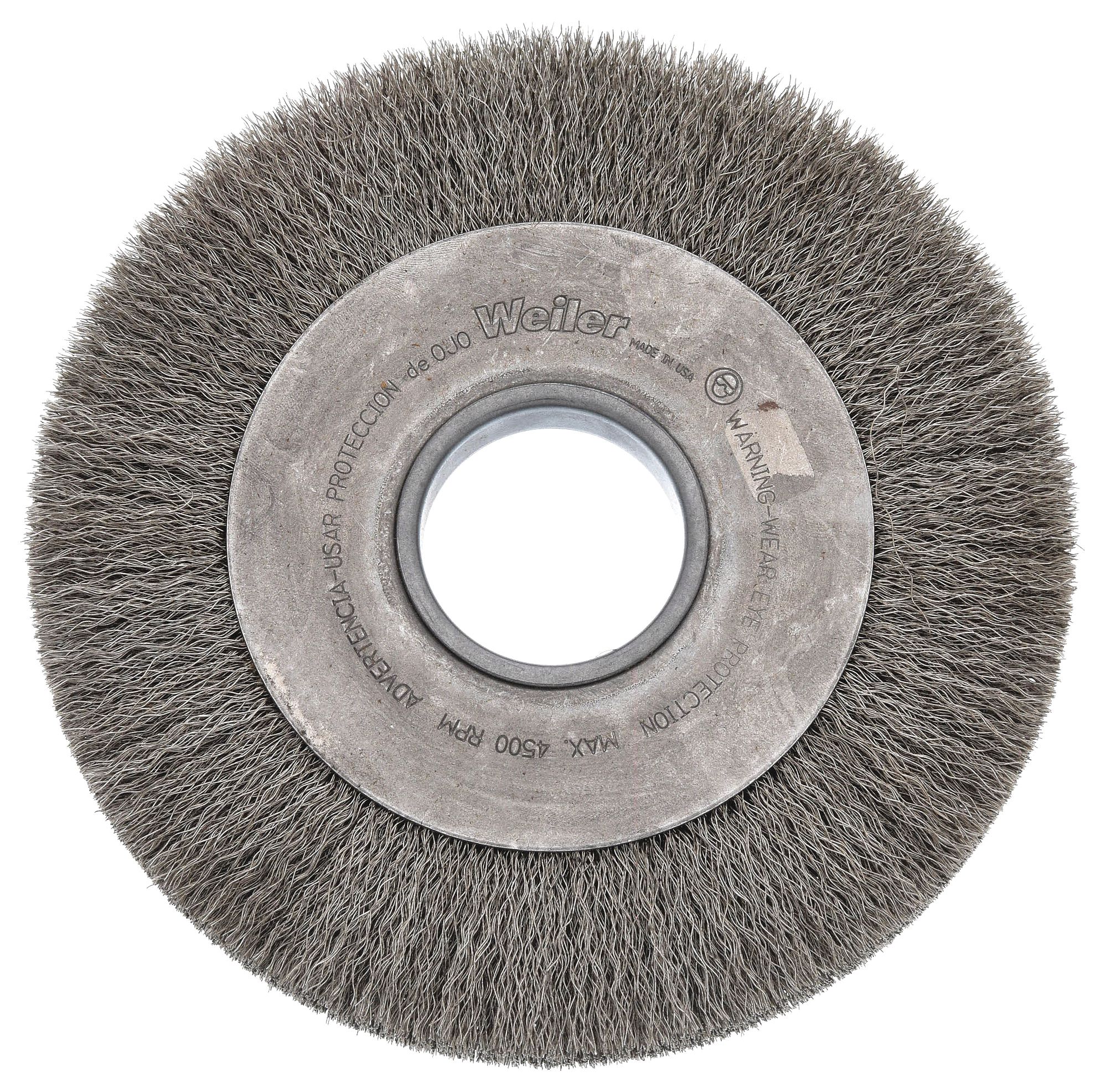 8 WIRE WHEEL BRUSH/SS