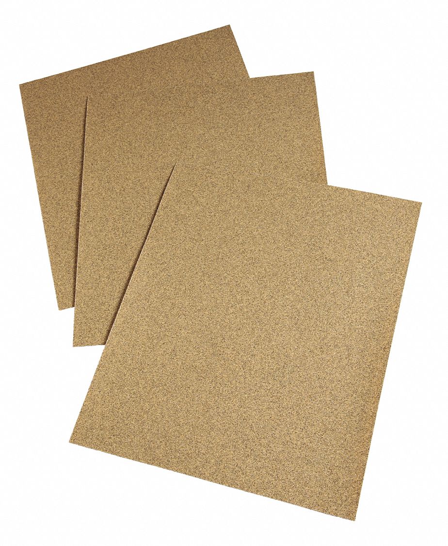 Sanding Sheet, 11x9 In, 80 G, AlO, PK500