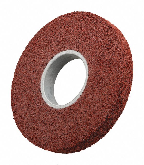 Convolute Whl, Metal Finish, 8x1x3, MED, PK3