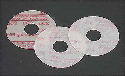 PSA Sanding Disc, 6 in Dia, 100  micronm G
