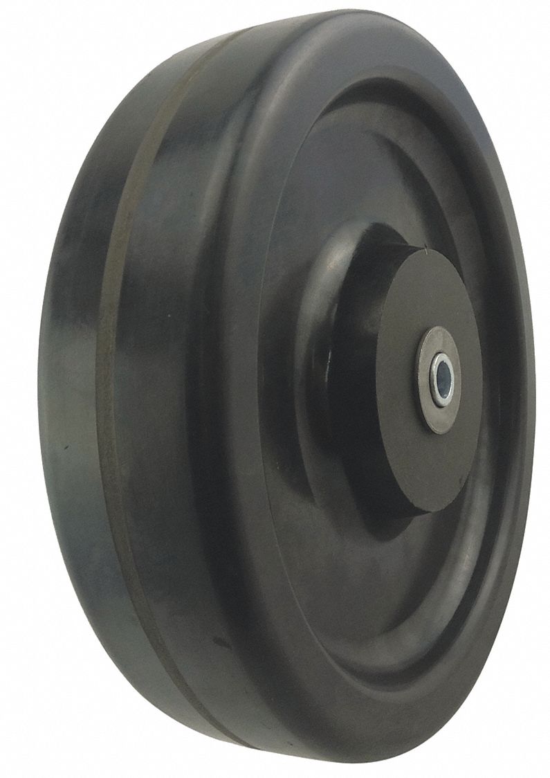 V Groove 10 In Industrial Grade 1NWG6 Caster Wheel 3000 Lb