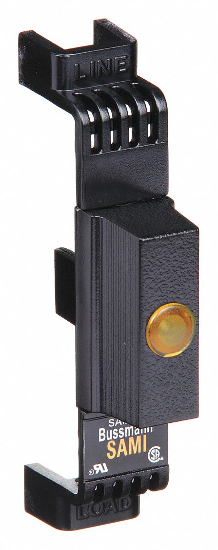 Fuse Block Cover: For CC/Midget Fuse Class or Type, 600 V AC, Indicating, 0 A – 30 A