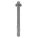 WEDGE ANCHOR, 3¼ IN OVERALL L, ¼ IN DIA, ¼