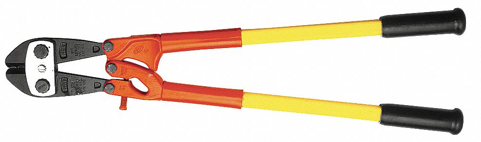 BOLT CUTTERS WITH FIBERGLASS HANDLES