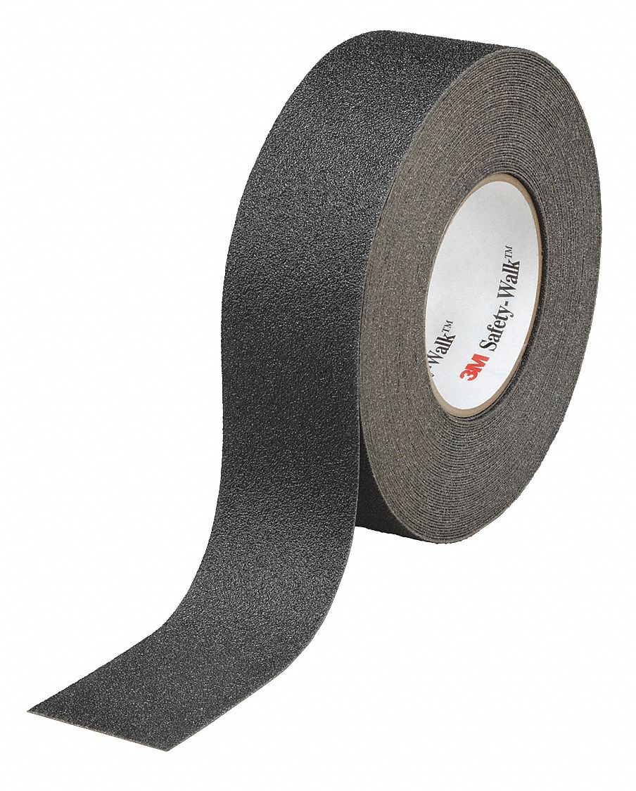 ANTI-SLIP TAPE,BLACK,3/4" W,60 GRIT,PK4