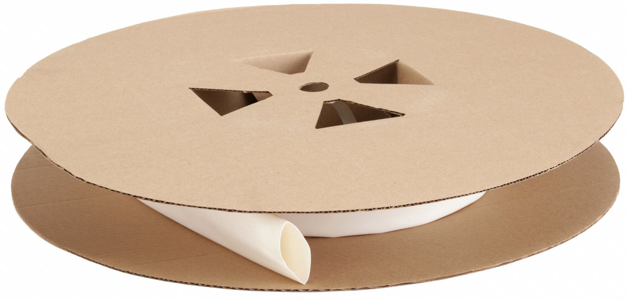 Heat Shrink Tubing: 0.05 in I.D. Before Shrinking, 0.02 in I.D. After Shrinking, White, 2:1, 3 PK