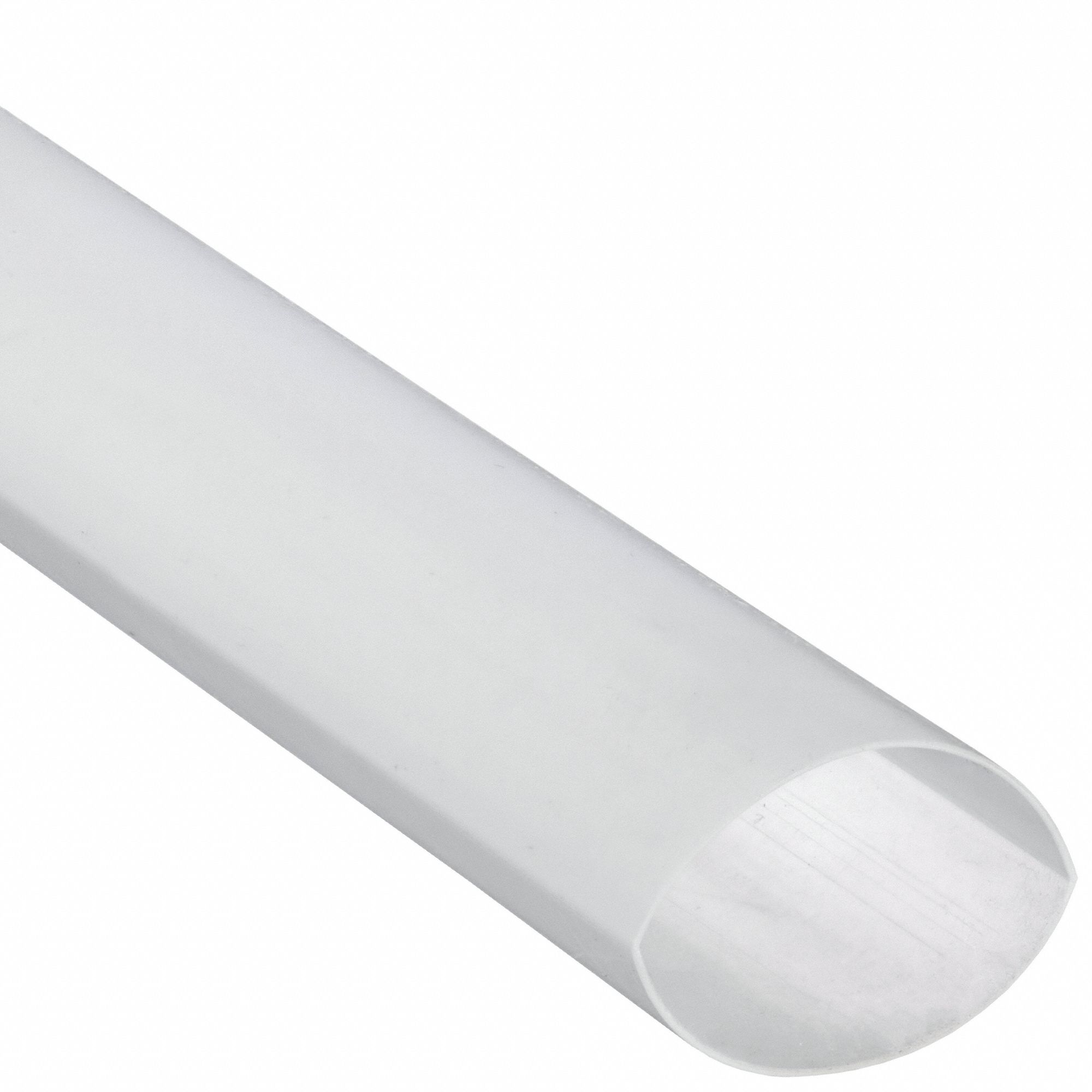 Shrink Tubing w Header Lbl, 4 ft, Clr, PK12