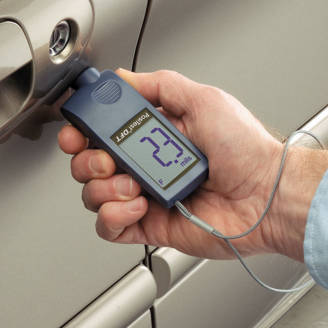 DEFELSKO Thickness Gage, Coating, Ferrous, 040 Mils 2GE21POSITEST