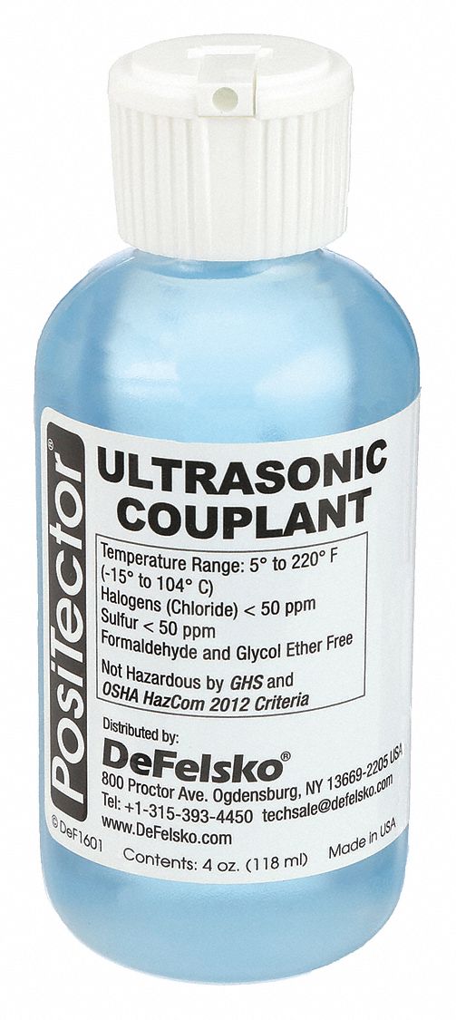 DEFELSKO, Ultrasonic Couplant, 1XTG3/2DPP2, Ultrasonic Couplant 2GE37