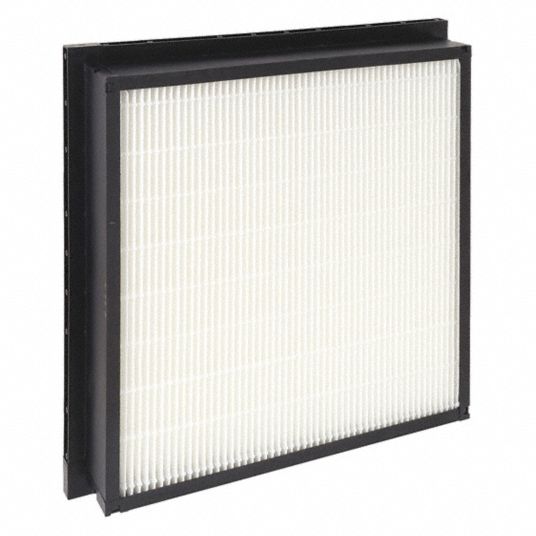 GRAINGER, 20x20x4 Nominal Filter Size, Synthetic, Mini-Pleat Air Filter ...