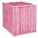 POCKET AIR FILTER, 24 X 24 X 22 IN, MERV 13, PINK, FIBREGLASS, 8 POCKETS