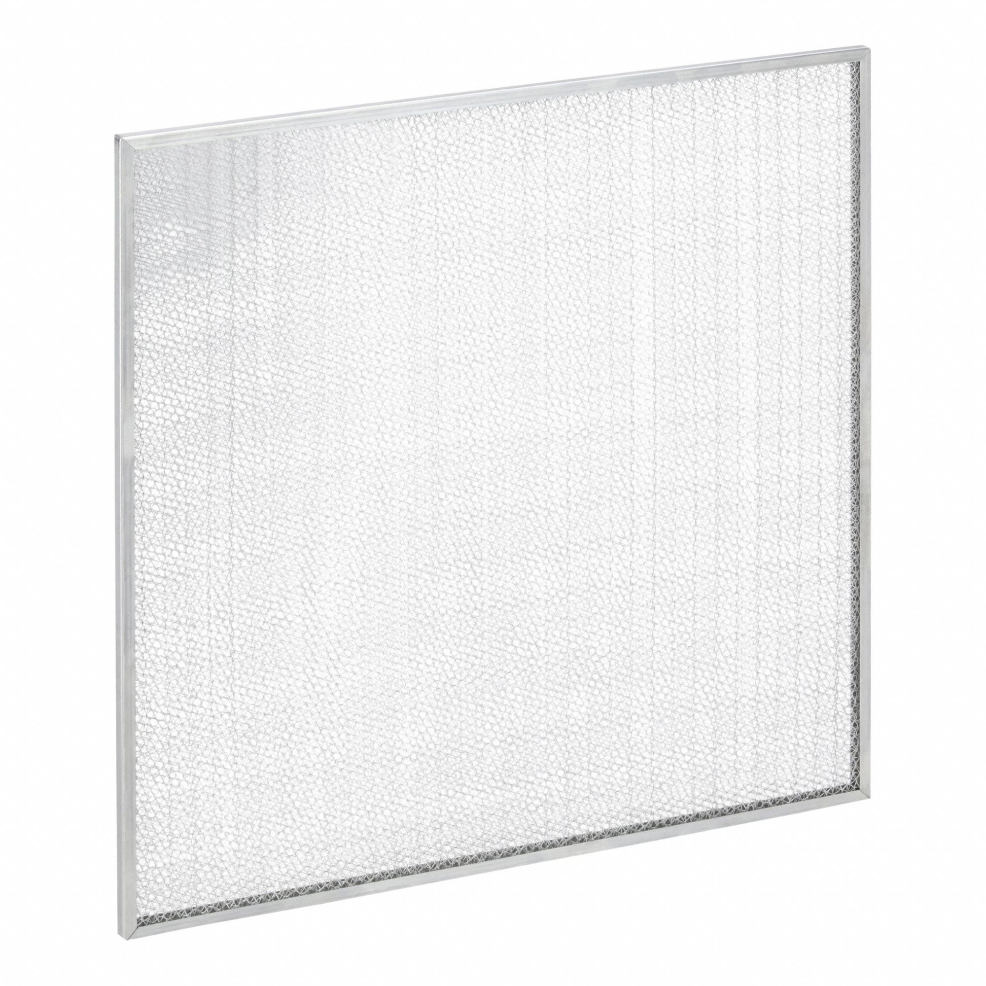 Washable Metal Air Filter: 20 in x 20 in x 1 in, Aluminum, Mesh