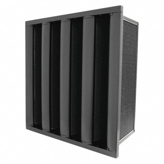 AIR HANDLER Odor Removal VBank Air Filter 24x24x12 Nominal Filter