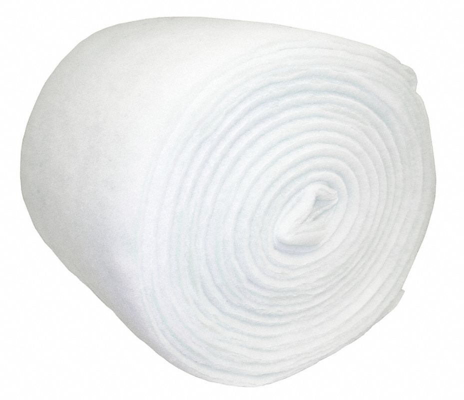 AIR HANDLER Rollo de Medios de Filtración Poliéster Azul/Blanco MERV 7 Rollos de Filtro de