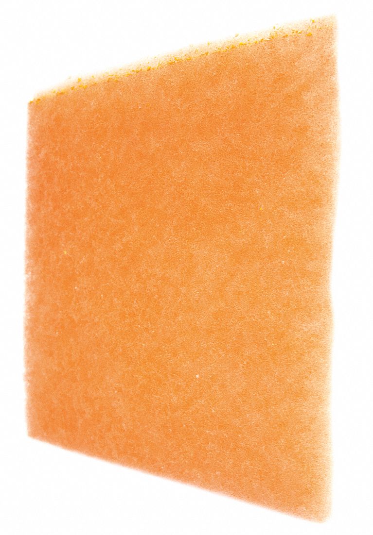 AIR HANDLER Air Filter Pad, Pad, Nominal Filter Size 20x20x1