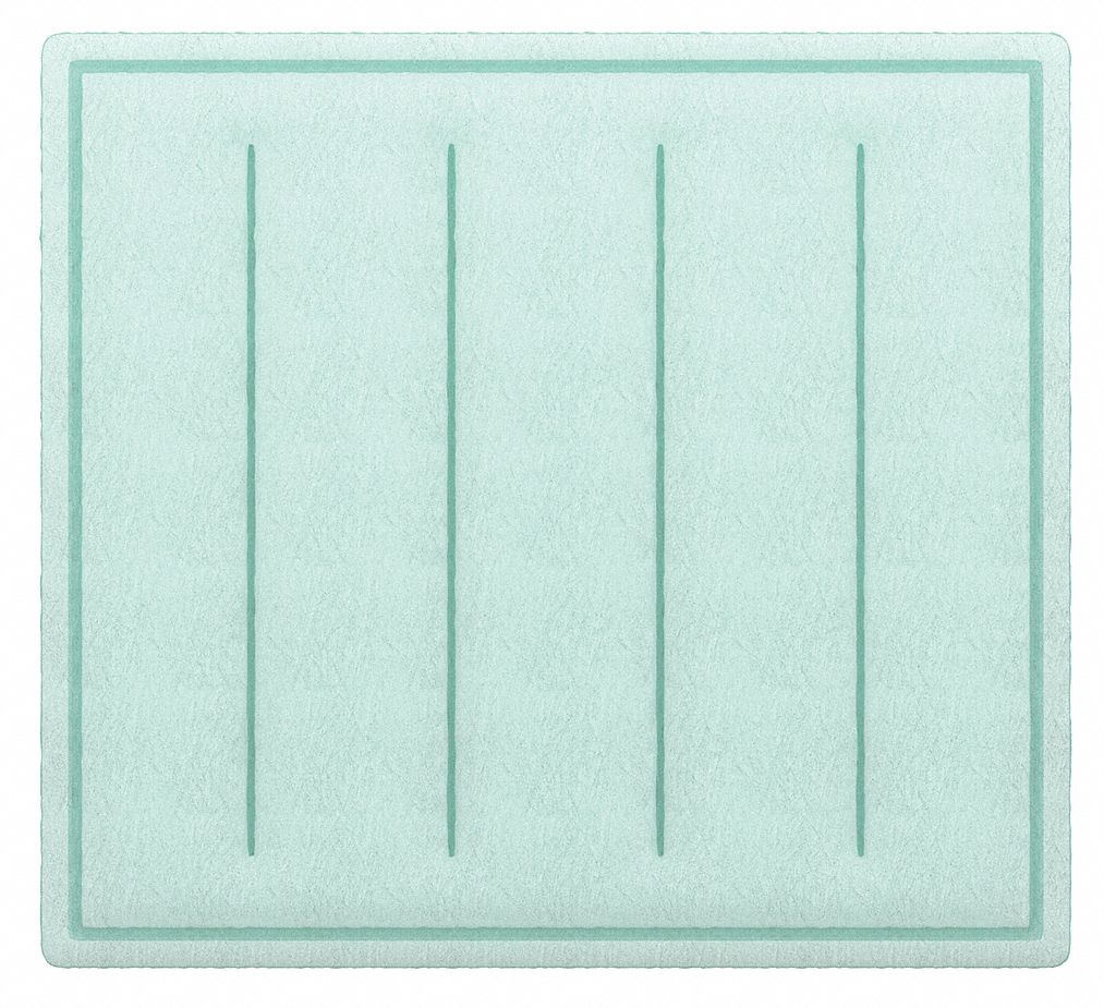 Link Air Filter: 25 in x 25 in x 1 in, 25 in Section Wd, 1 Sections, 2 Ply, MERV 8