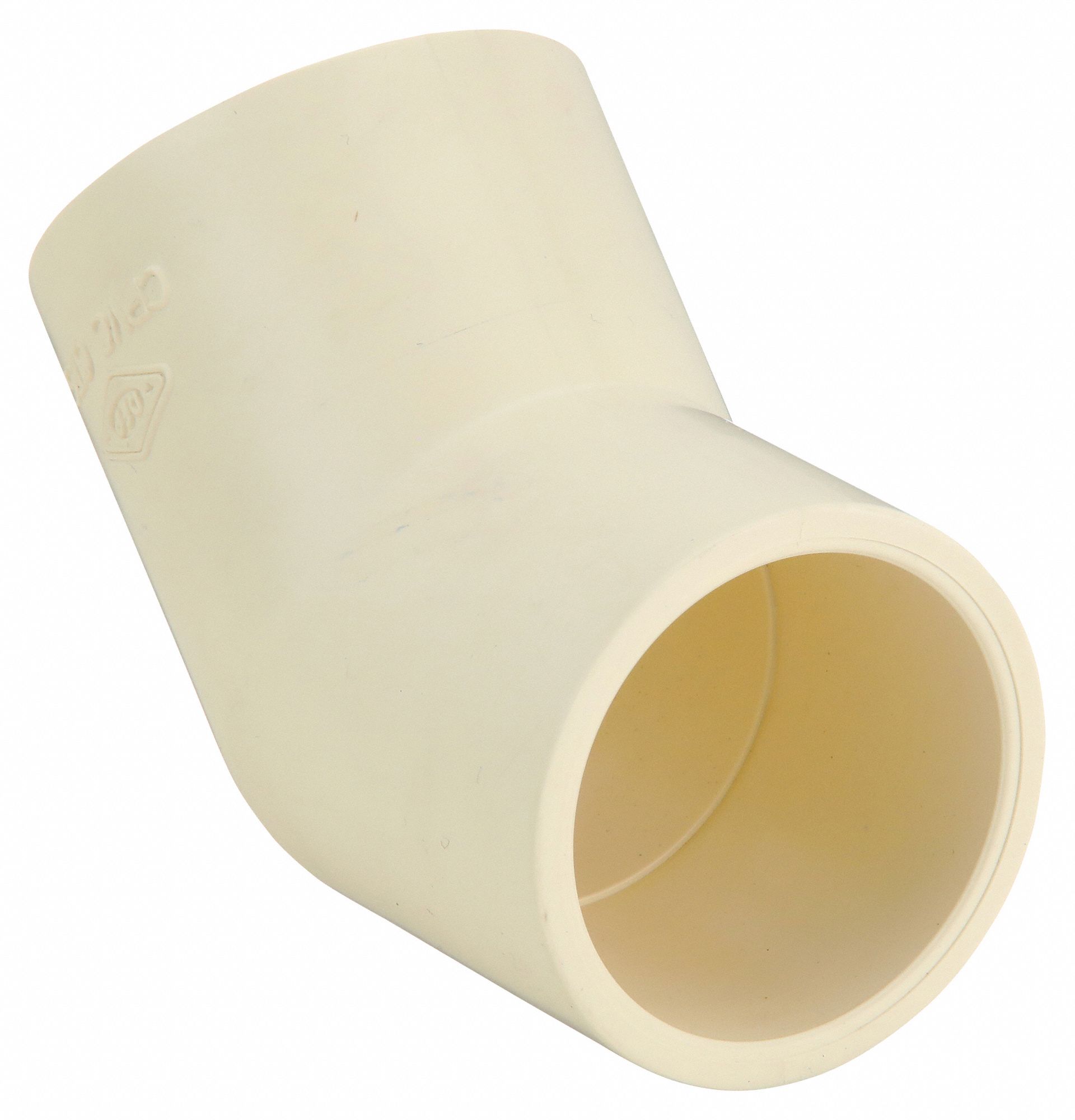 Sweat Fitting Elbow: Cup, 1 1/2 in CTS x 1 1/2 in CTS Size, CPVC, 150 psi Max Op Pressure