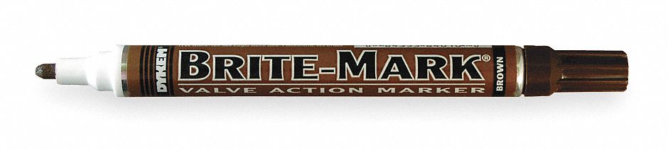 DYKEM 84010 Paint Marker, Permanent, Brown 84353001778 eBay