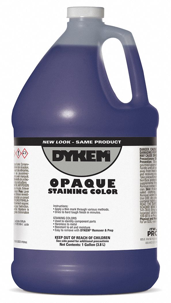 Dykem Machining Layout Fluid Container Size 1 Gal Jug Liquid Dark Blue 2gkw9 81778 Grainger