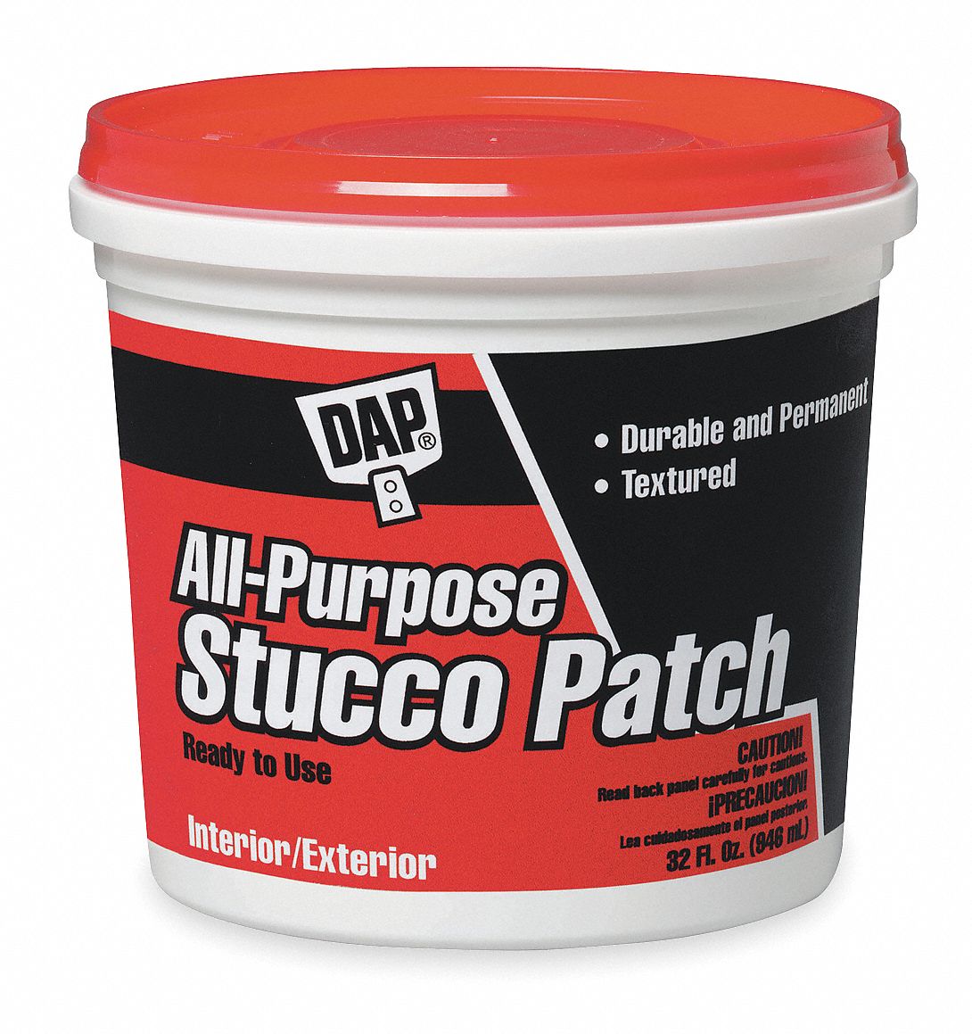 DAP AllPurpose Stucco Patch, 1 gal Size, White Color