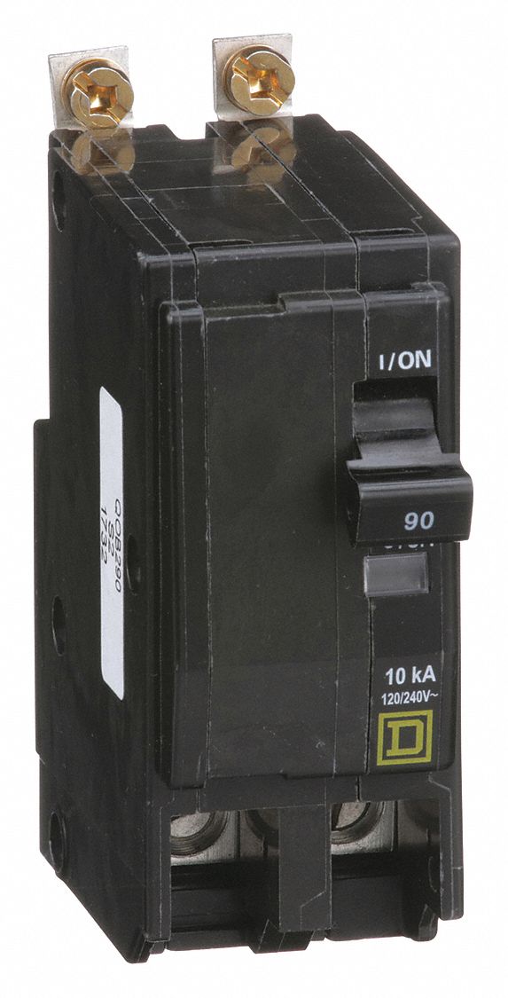 Miniature Circuit Breaker: 90 A, 120/240V AC, Single Phase, 10kA at 120/240V AC, 2 Poles