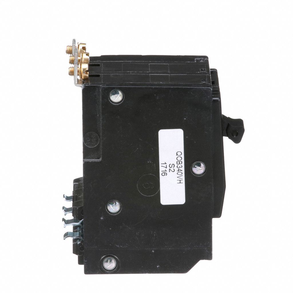 SQUARE D Miniature Circuit Breaker: 40 A, 120/240V AC, Three Phase ...