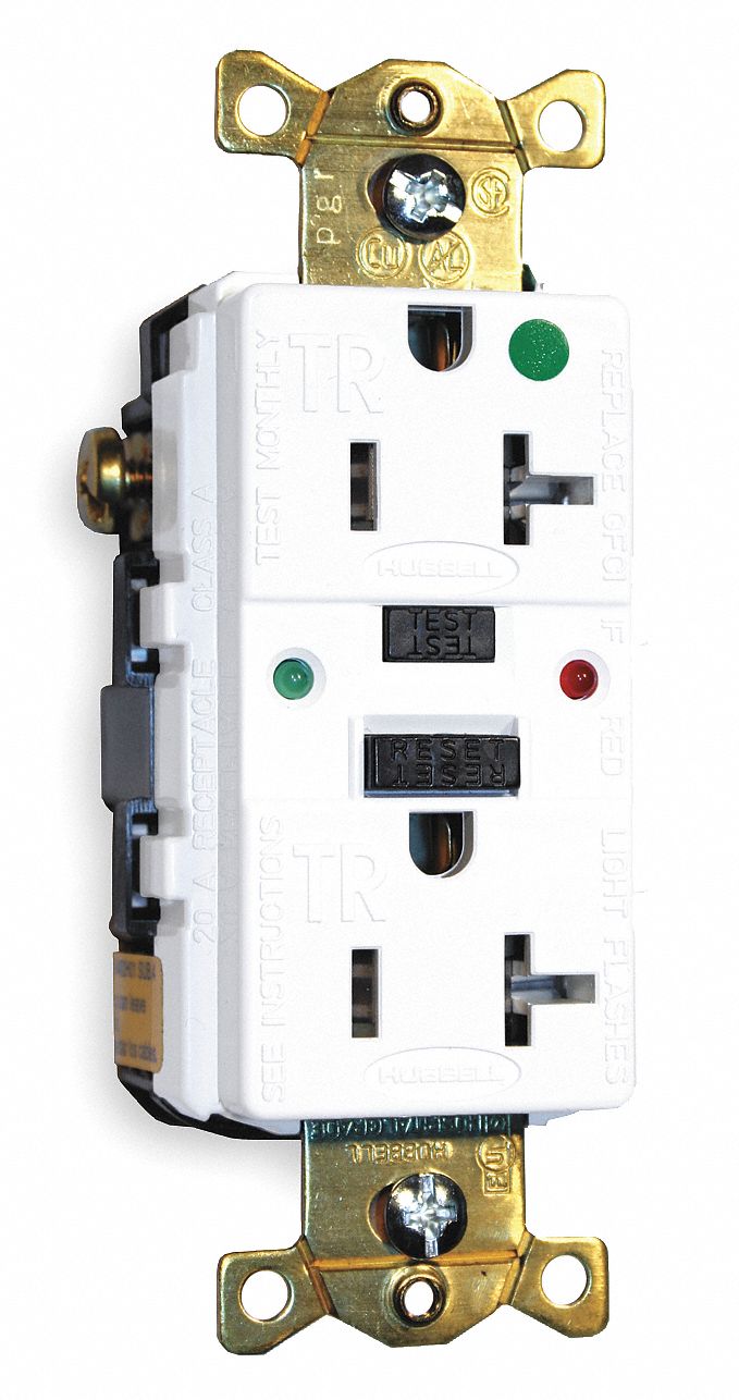 HUBBELL WIRING DEVICE-KELLEMS 20A Heavy Use Hospital Grade  