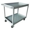 Utility Carts with Deep Lipped Metal Shelves