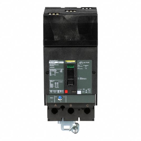 150 A Amps, 25kA at 240V AC, Molded Case Circuit Breaker - 2GNY4 ...