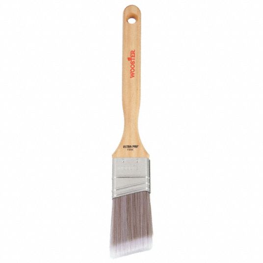 WOOSTER Paint Brush: Angle Sash Brush, 2 in, Synthetic, Synthetic,, Paint  Brushes