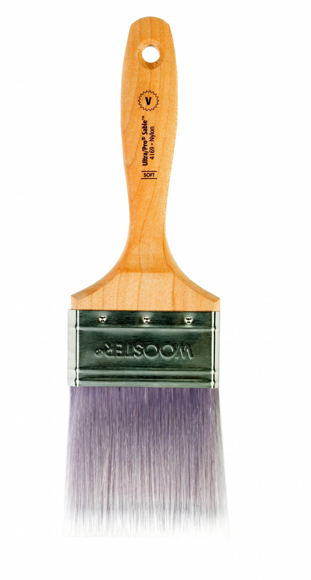 WOOSTER Paint Brush, Wall, 3" 2GTR541693 Grainger