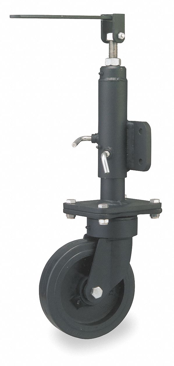 Jacking Swivel Caster, 6 in Wheel Dia., 1600 lb Load Rating Grainger