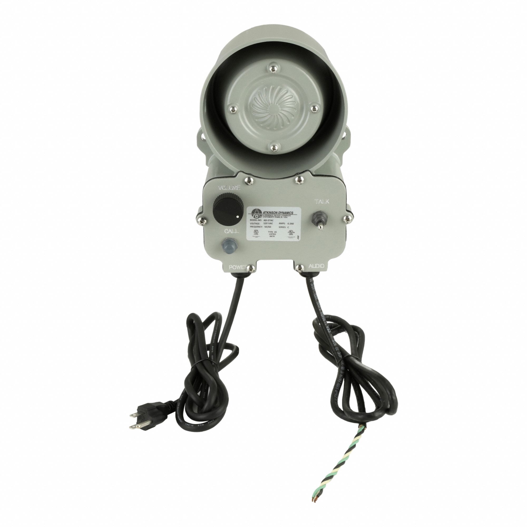 Audio Intercom Module: 120V AC, AD-27AC, Primary