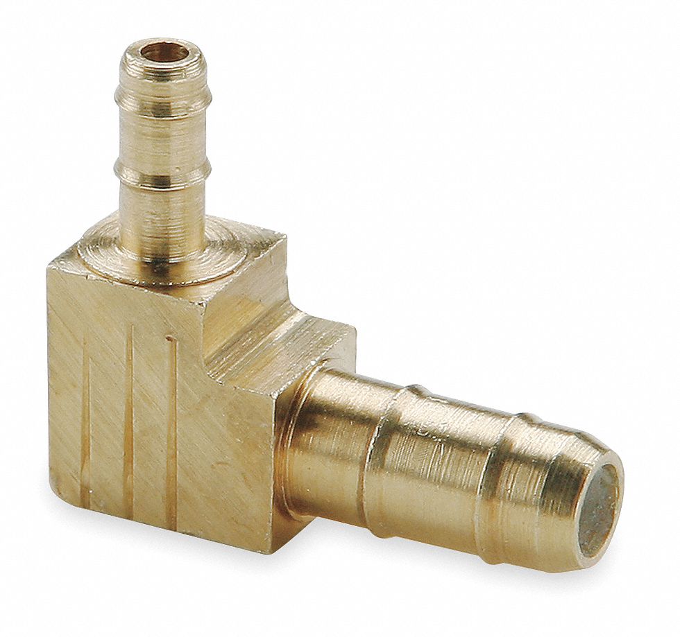 Elbow Brass Barbed 1/4  Barbed 11/64