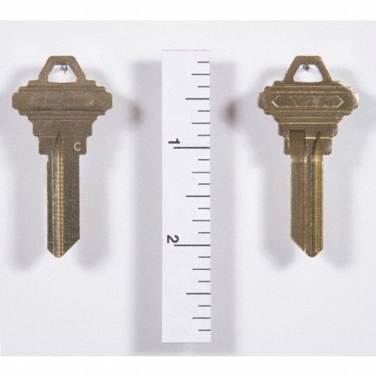 KABA ILCO, Schlage(R), Commercial/Residential, Key Blank - 2GVK3|100-C ...