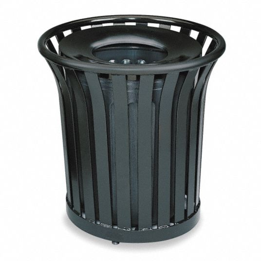 Round Plastic Indoor Commercial Gator Trash Can (Lid and wheels sold  separately) - Viking Janitor Supplies