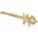 DRUM BUNG NUT WRENCH, ¾ IN/2 IN FOR PLUG/BUNG SIZE, BUNG PATTERN 4 FOR PLUG/BUNG, NON-SPARKING
