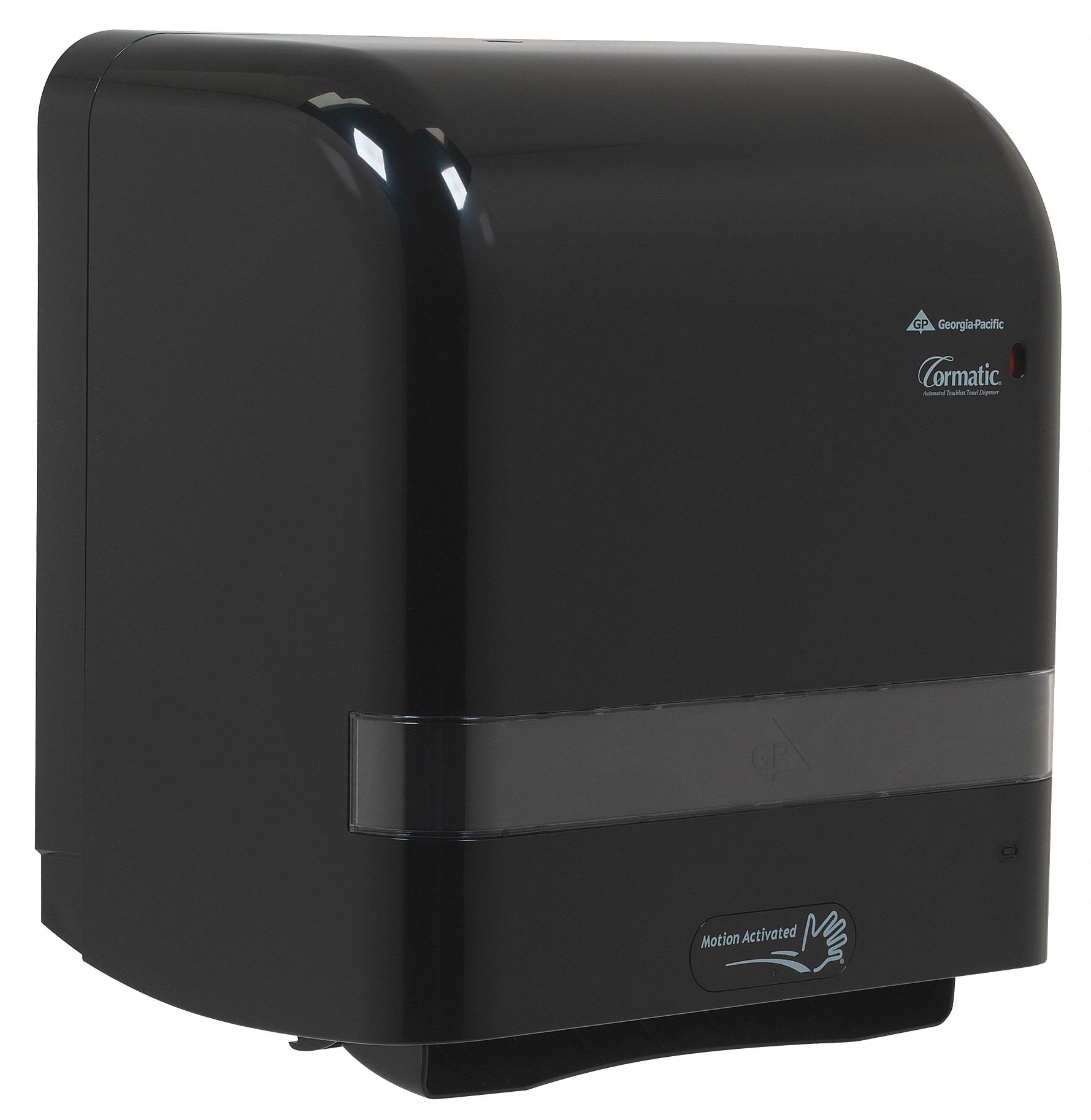 Paper Towel Dispenser Automated Motion Activation Touch Free Dispensing Black 