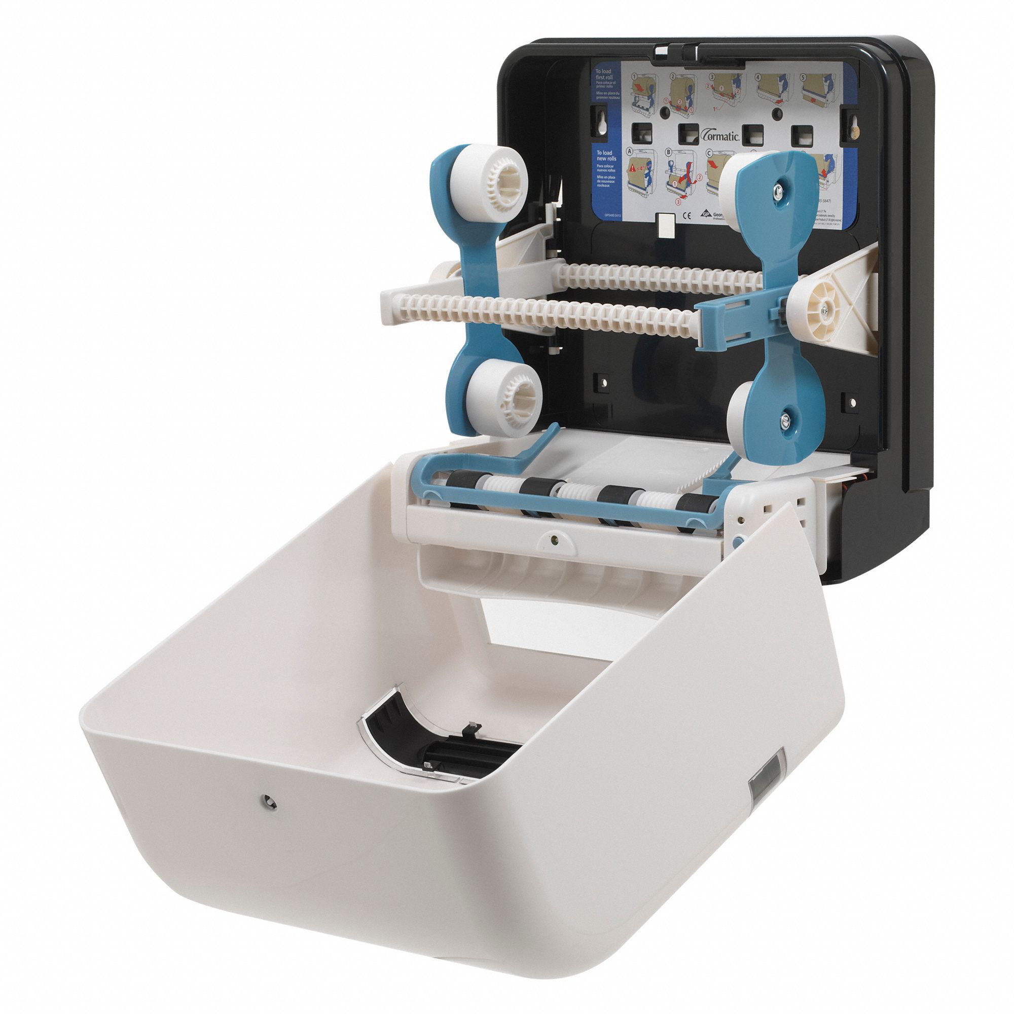 Paper Towel Dispenser, Cormatic®, (1) Roll, Automatic 2GXA1ADS200K Grainger