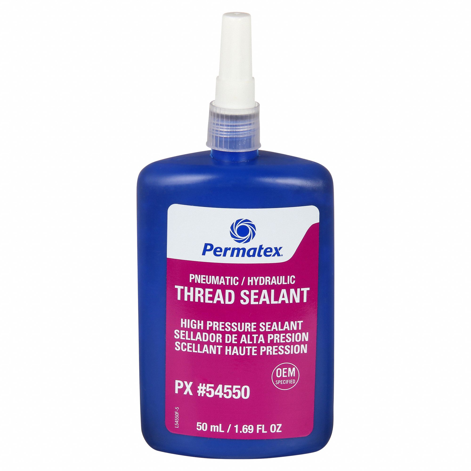 PERMATEX, Pneumatic Hydraulic, 1.2 fl oz, Pipe Thread Sealant