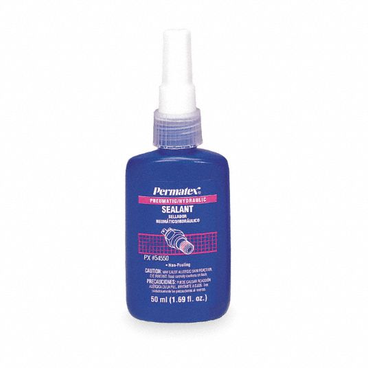 PERMATEX 50 mL Bottle Pipe Thread Sealant, Purple 2GXX454550 Grainger