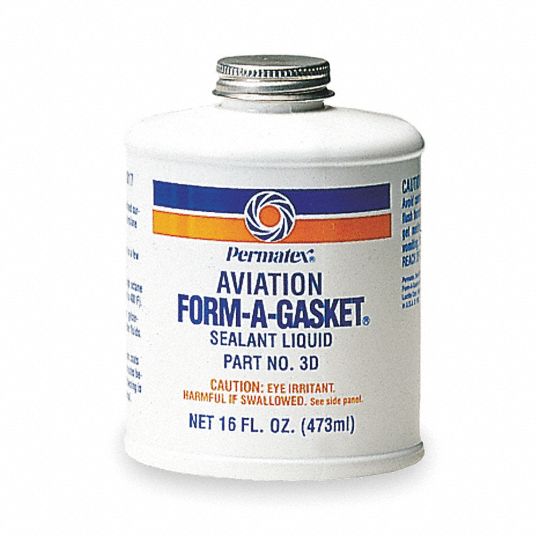 PERMATEX, Brown, Brown, Gasket Sealant 2GXY380017 Grainger