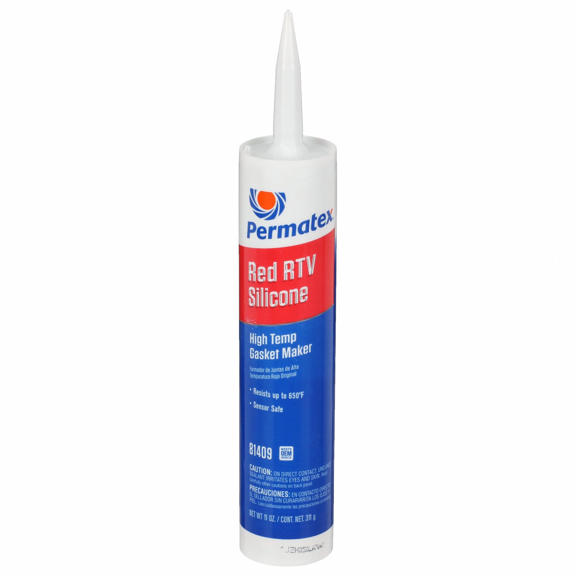 Buy Permatex High-Temp Red RTV Silicone Gasket Maker 11 Oz., Red